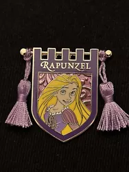 Disney Princess Tapestry Rapunzel Tangled Banner Tassel Pin.