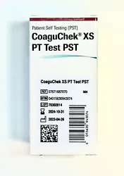 (Brand New, Sealed) ROCHE COAGUCHEK XS PT/INR Test 24 Box, & Code Chip - 10/2024. Expiration date 10/2024Comes with 1...