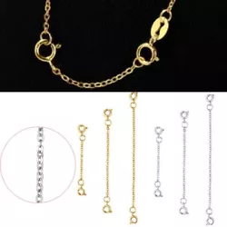 Item:Extender Chain for Bracelet,Necklace,Anklet. DIY Making: you can use it in the necklace or bracelet. High quality...