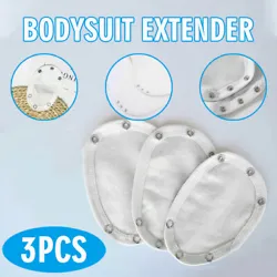 You can easily connect the bottom of the babys clothes through various buttons of the extender. These baby vest...