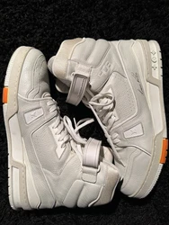 Size 11 - Louis Vuitton Runway White/Orange .