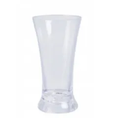 Super durable and cheap transparent glass smoothie cup.