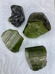 COUNTRY OF ORIGIN: Afghanistan. NOTE: The Green Tourmaline crystals you see in my photos are the exact ones you will...