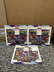 Pokemon Chilling Reign 2-Pack Blister Zapdos, Articuno, Moltres - Lot Of 3