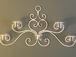 Wall Sconce Candle Holder. Country French / Shabby Chic. Party Lite.