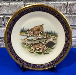 This vintage Lenox plate features the limited edition 