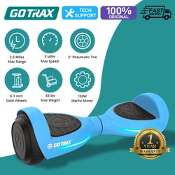 Most futuristic Self balancing Hoverboard has non-slip mat on the body and wheel hub. You can reach Max Speed of 5 mph...