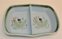 BUCHAN Stoneware Pottery Made in Scotland Divided Rectangular Baker Dish. make Supersized seem small. Get images that.