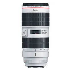 Weather-Sealed Design, Fluorine Coating. Get ultra-fast stills from this Canon 70-200mm f/2.8L lens. This Canon...