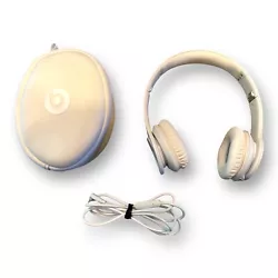 Beats by Dr. Dre Solo HD Headband Headphones - Matte White. Tested Sounds Great. All our products are in good...
