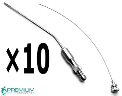 Frazier Aspiration Tubes are used to suction away debris and liquid from a wound during surgical procedures. Frazier...