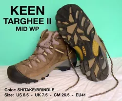 Keen Hiking boots in really mint condition - see pics. My loss - your gain. Get a practically new pair for HALF PRICE!