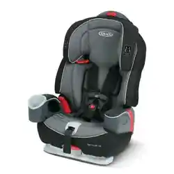 The Graco Nautilus 65 3-in-1 harness booster car seat can be used from toddler to youth, keeping your growing child...