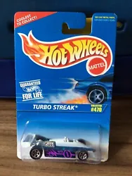 1996 Hot Wheels Turbo Streak #470 NOC. Nice card. Please see pictures for overall condition. I combine shipping.