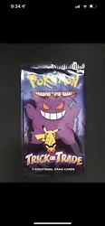 Pokemon Trick or Trade 3 Card Mini Booster Pack.
