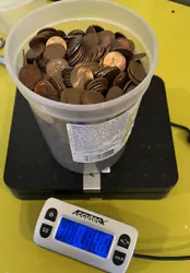 8.4 LBS Bulk Circulated Copper Pennies. 1959-1982. May have up to 1% newer Pennies mixed in. Shipped with USPS Priority...