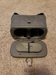 Google Daydream View VR Headset - Slate [Untested].  Unit is untested.  Lenses look good and remote shows feedback...
