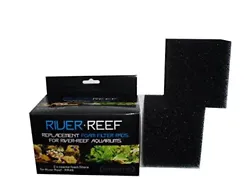 Interpet Filtre de Rechange en Mousse pour Aquarium River Reef Bioreef 94L Le kit Contient 2 mousses filtrantes...