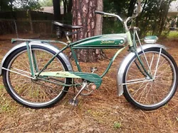Also I have the matching ladys 1952 SCHWINN PANTHER listed.