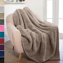 WARM, COZY, YET LIGHTWEIGHT This Sherpa Throw Blanket by Pavilia is made with sherpa lining fabric that will keep you...