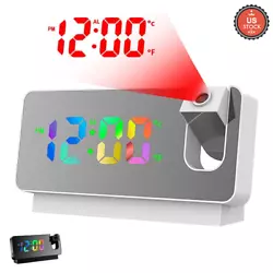 Alarm Clock with Snooze Mode: You can set a daily alarm clock to wake you up every morning. When the alarm goes off,...