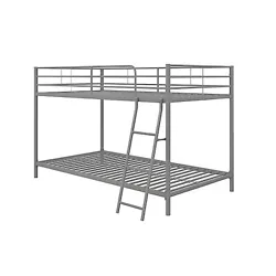 Give your kids more room to play with the DHP Junior Twin over Twin Bunk Bed! Ideal for small spaces, this bunk bed was...
