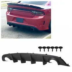 1x Rear Diffuser. Material: PP (Polypropylene). Style: OE Style.