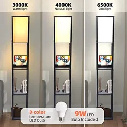 Adjustable color temperatures & light intensity: 3000K, 4000K, and 6500K from warm to bright. Bedding set. Floor lamp...