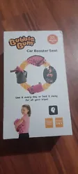 New PINK BubbleBum Inflatable Booster Car Seat Travel Portable for Kids 4-11 30 to 100lbs fast free shipping 