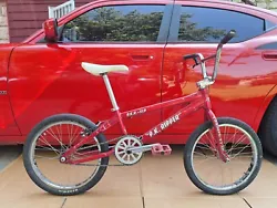 2009 P. K Ripper XL Bmx Bike. RED Color. Mostly All Original,,. Bike was Found and Recovered In Kansas city Missouri....