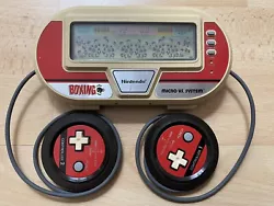Console Nintendo Game & Watch Boxing Micro Vs. System BX-301 - 2 Joueurs - 1994.Le numéro de série est...