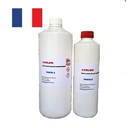 Résine époxy transparente de qualité supérieure. Finition transparente, brillante et durable. Instructions...