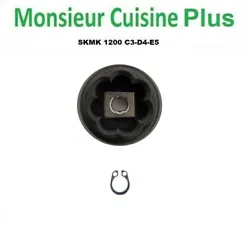 Version : SKMK C3-D4-E5. Engrenage Guide de couplage Monsieur Cuisine Plus Silvercrest LIDL. Cette Pièce est Imprimé...
