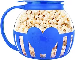 If you dont want to add any oil, you can omit this operation to make oil-free popcorn. KORCCI microwave glass popcorn...