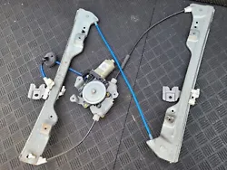 02 03 04 05 06 Nissan Altima Passenger Right Front Window Regulator Motor OEM. This part was removed from a 2006 Nissan...