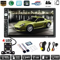 1x Car MP5 Player. Built-in Bluetooth with A2DP/Hands free calls/Play music/Phonebooks download. Full electronic...