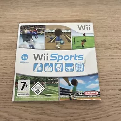 Wii Sports - Nintendo Wii - PAL FRA -. Jeu en bon état présentant des rayures.Le jeu vendu n’est pas forcément...
