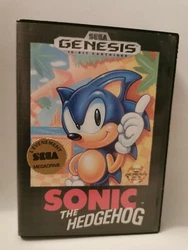 ORIGINAL Sonic The Hedgehog SEGA GENESIS FULL 1991.