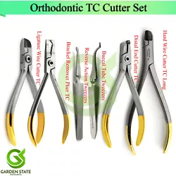 Distal End Cutter TC 13cm. Ligature Hard Wire Cutter TC Long Handle 16cm. Hard Wire Cutter 13cm. Bracket Remover Plier...