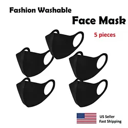 Fashion Face Mask. Comfortable Fit, Skin-Friendly, Breathable. 1 Layer/No filter Pocket.