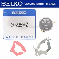 Take note of the positioning of the capacitor. Genuine Seiko watch part. If you watch does not operate normally, double...