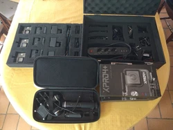 3 caméras XPRO4+ de chez TecTecTec avec divers accessoires. - Stabilisateur portatif motorisé Feiyu G6. Contrôle...