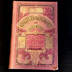 Rare livre ancien Jules Verne. Hier Et Demain. Collection Hetzel 📚📕📖. Pour connaisseur collectionneur Idée...