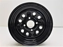QuadBoss Steely Wheel 12x7 5+2 4/110 Black RT-FC0174127110BLB.