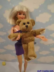 Barbie Kelly Nursery - Soft Cloth Teddy Bear.