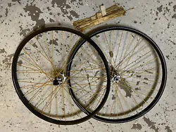 Used I9 wheel set with extra spokes. Sold as is.