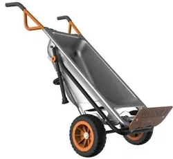Go ahead and load this lightweight wheelbarrow up with wood, rocks bricks, dirt and many other things you may want to...