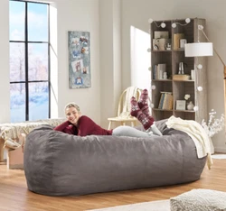Its a chair, a lounger and a bed. Adult sized at 7ft. Cover circumference is 206