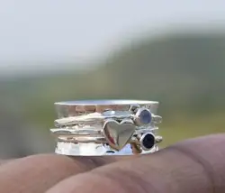 Spinner rings also help alleviate stress and nervous energy, giving you an outlet to get rid of your fidgeting and...