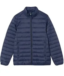 Amazon Essentials Mens Lightweight Packable Puffer Jacket, Navy Large. Retail $36 Attention buyers I go by color Amazon...